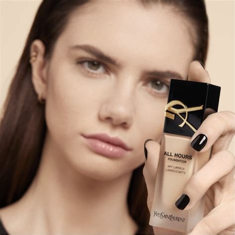 ysl all hours foundation flash photography|YSL foundation 24 hours.